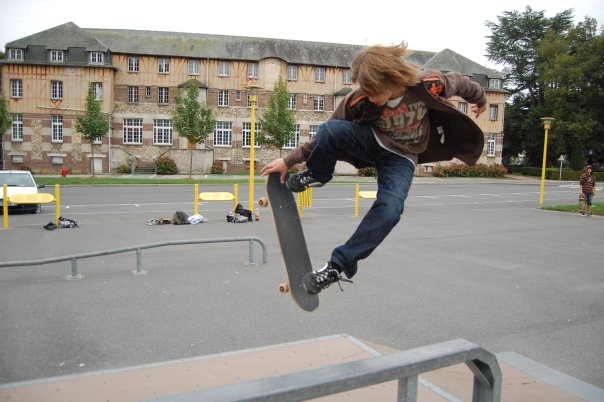 Bastien en transfert board grab