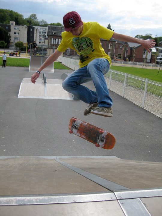 Maxime en varialflip