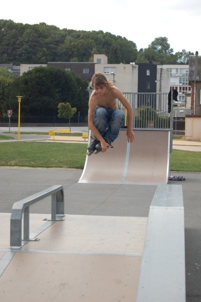Moi en roller